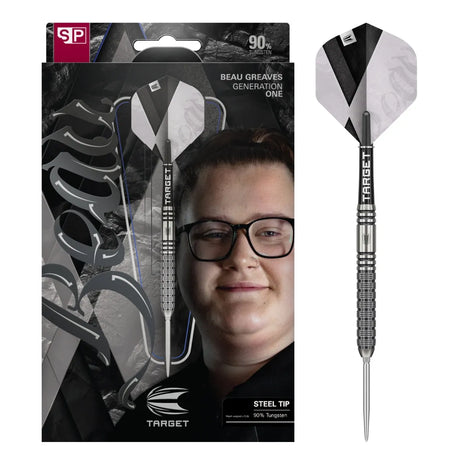 Target Darts Beau Greaves G1 SP 90% Tungsten Steel Tip Darts
