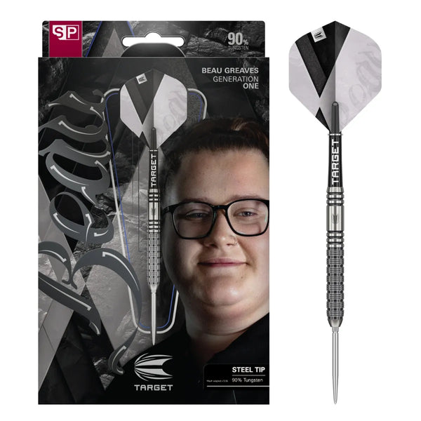Target Darts Beau Greaves G1 SP 90% Tungsten Steel Tip Darts-1-23 GRAM-Premier Darts