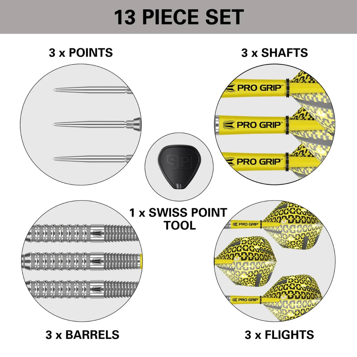 Target Darts Bolide 02 90% Tungsten Steel Tip Darts