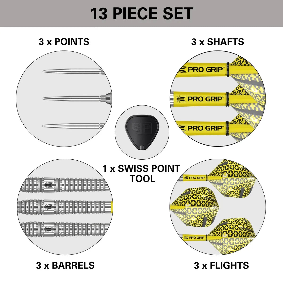 Target Darts Bolide 03 90% Tungsten Steel Tip Darts