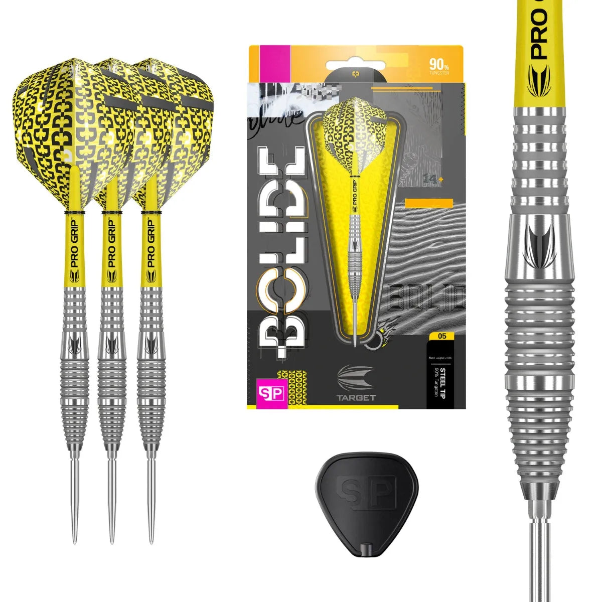 Target Darts Bolide 05 90% Tungsten Steel Tip Darts