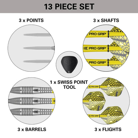 Target Darts Bolide 05 90% Tungsten Steel Tip Darts
