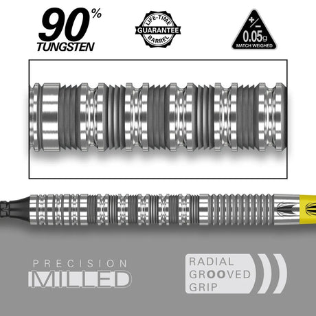 Target Darts Bolide 11 90% Tungsten Soft Tip Darts