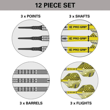 Target Darts Bolide 11 90% Tungsten Soft Tip Darts