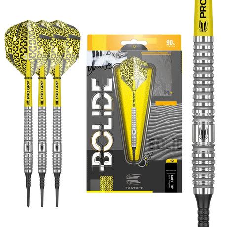 Target Darts Bolide 12 90% Tungsten Soft Tip Darts