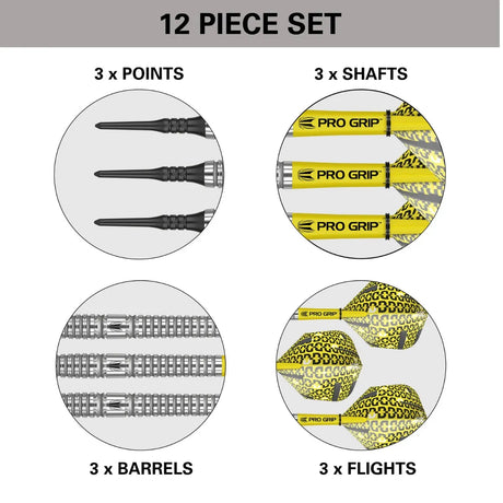 Target Darts Bolide 12 90% Tungsten Soft Tip Darts