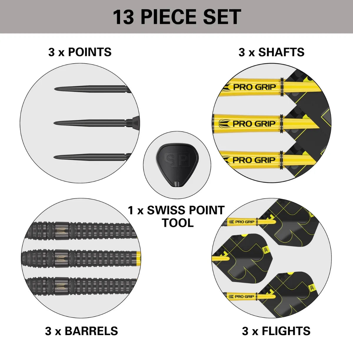 Target Darts Bolide Void 03 90% Tungsten Steel Tip Darts
