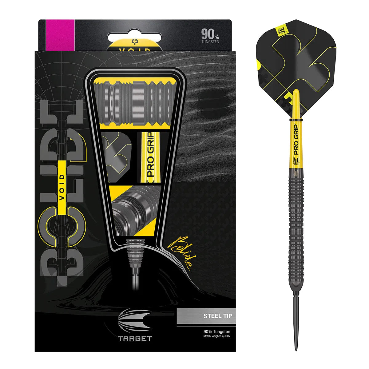 Target Darts Bolide Void 04 90% Tungsten Steel Tip Darts