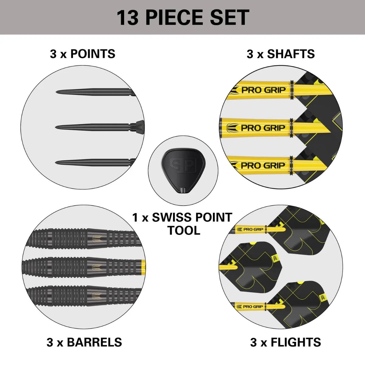 Target Darts Bolide Void 05 90% Tungsten Steel Tip Darts