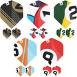Target Darts Chicane Pro.Ultra No2 Flights x 5 Multi-pack