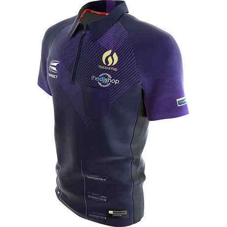Target Darts Coolplay Collared Phil Taylor 2024 Shirt