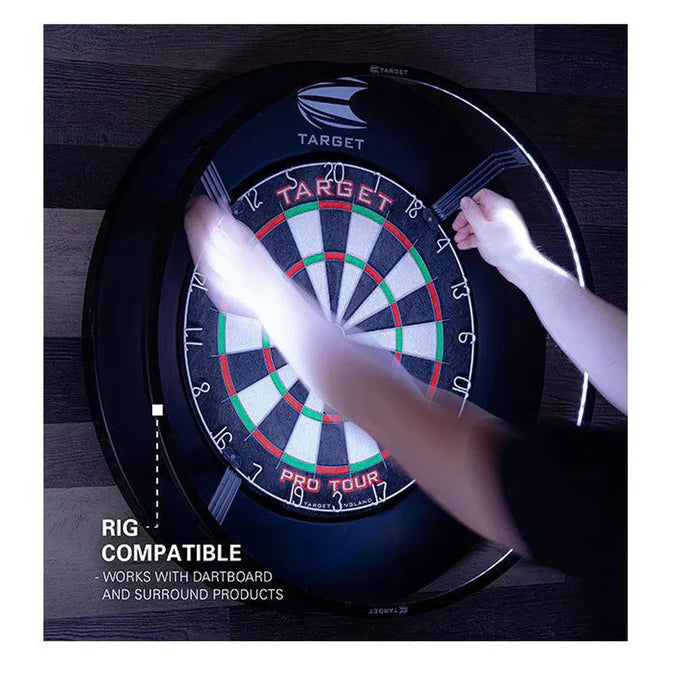 Target Tor Board, Corona Light & Vale Surround Bundle-13-Premier Darts