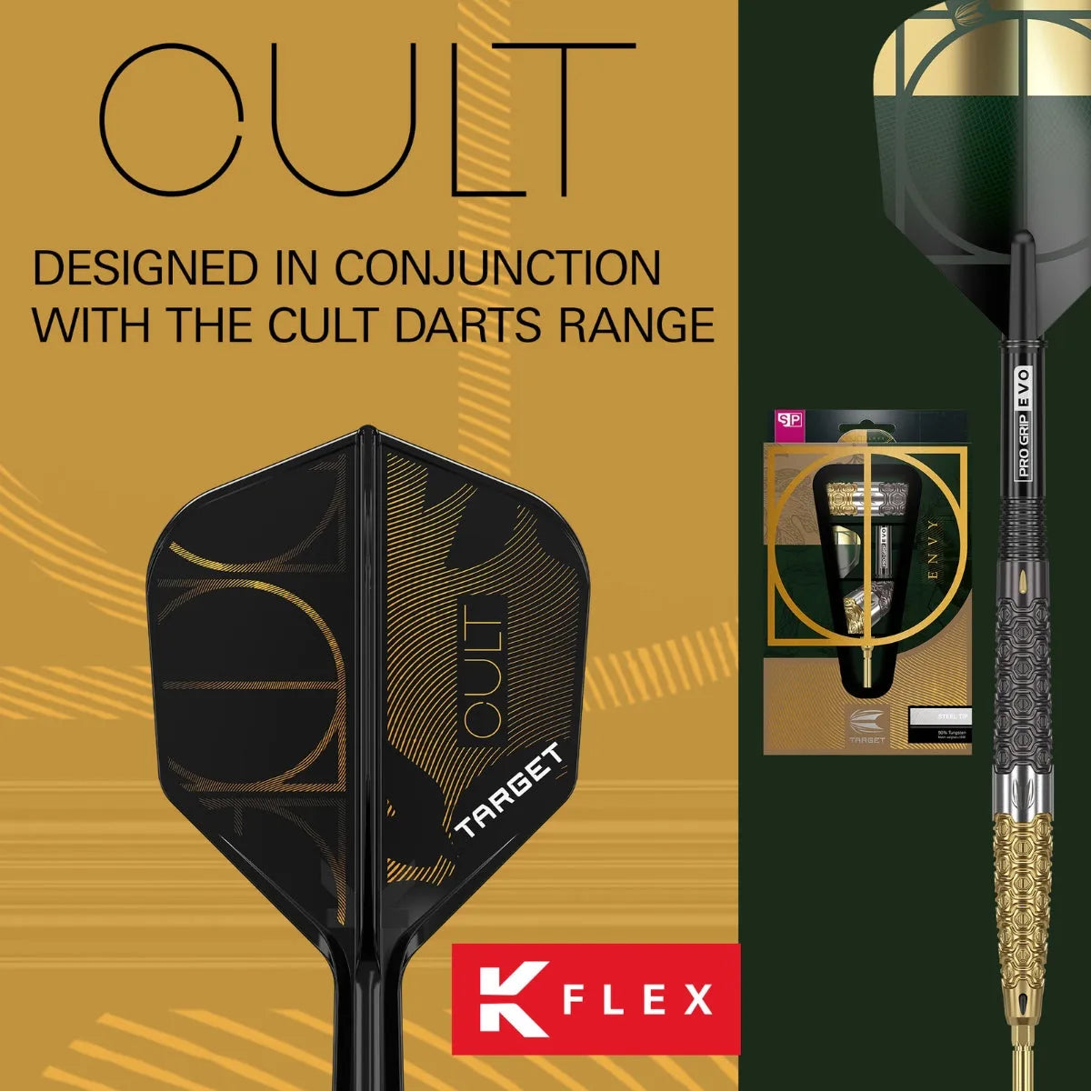 Target Darts Cult K-Flex Flight System No2