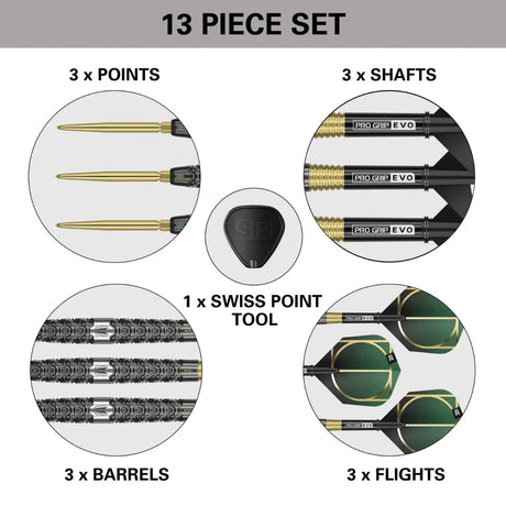 Target Darts Cult SP01 90% Tungsten Steel Tip Darts