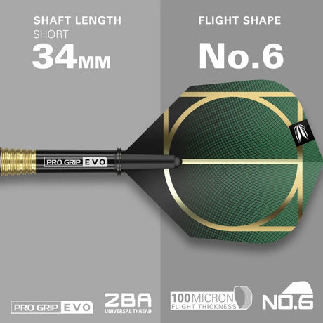 Target Darts Cult SP03 90% Tungsten Steel Tip Darts