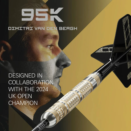 Target Darts Dimitri Van Den Bergh 95K 95% Tungsten Steel Tip Darts