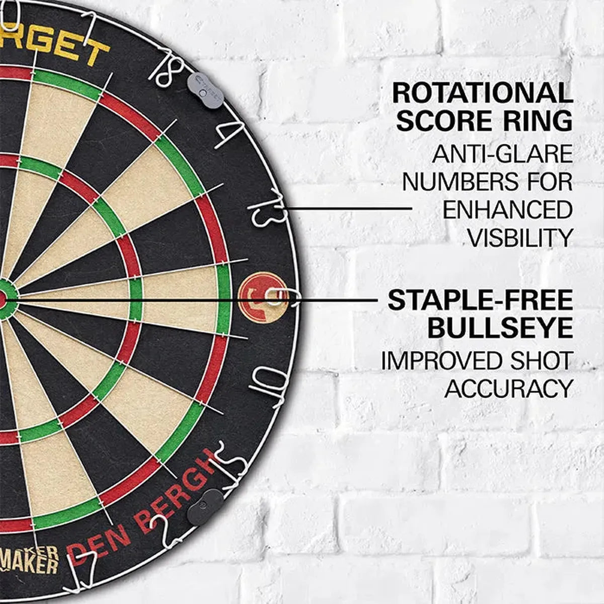 Target Darts Dimitri Van Den Bergh Dartboard Set