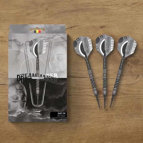 Target Darts Dimitri Van Den Bergh Echo 90% Tungsten Soft Tip Darts