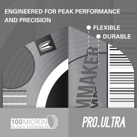 Target Darts Dimitri Van Den Bergh Echo No2 Flights x3 Sets