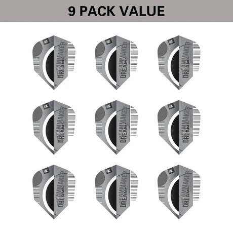 Target Darts Dimitri Van Den Bergh Echo No6 Flights x3 Sets