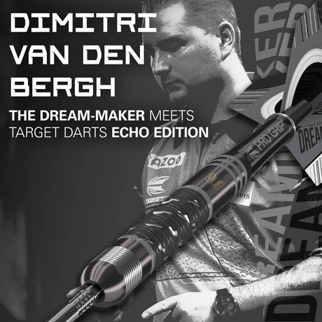 Target Darts Dimitri Van Den Bergh Echo SP 90% Tungsten Steel Tip Darts