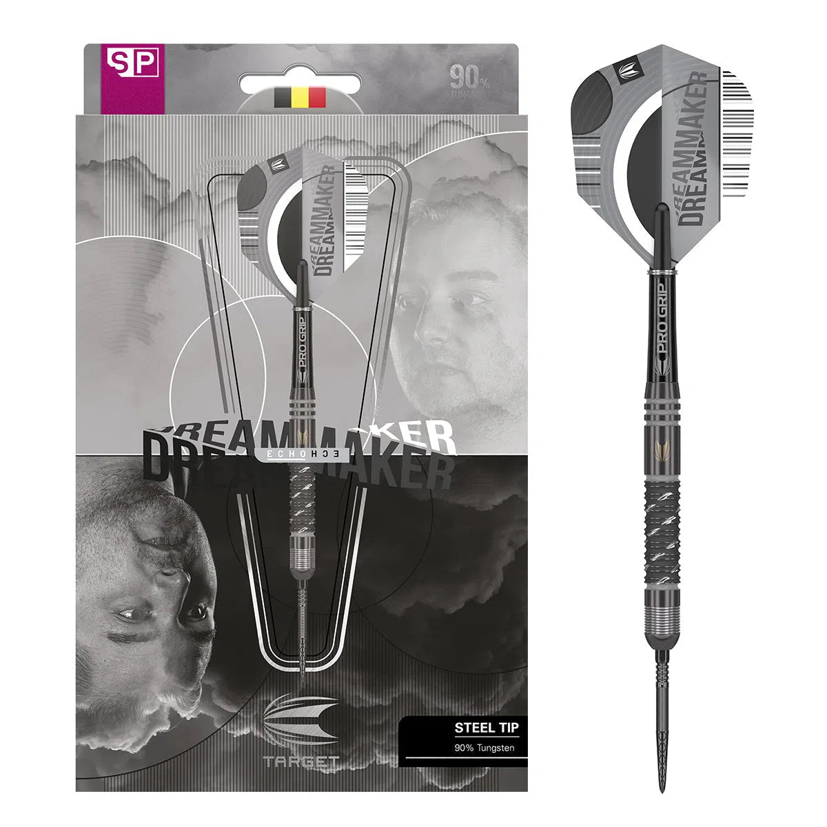 Target Darts Dimitri Van Den Bergh 90% Steel Tip Darts – Premier Darts