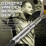 Target Darts Dimitri Van Den Bergh Gen 2 90% Tungsten Soft Tip Darts