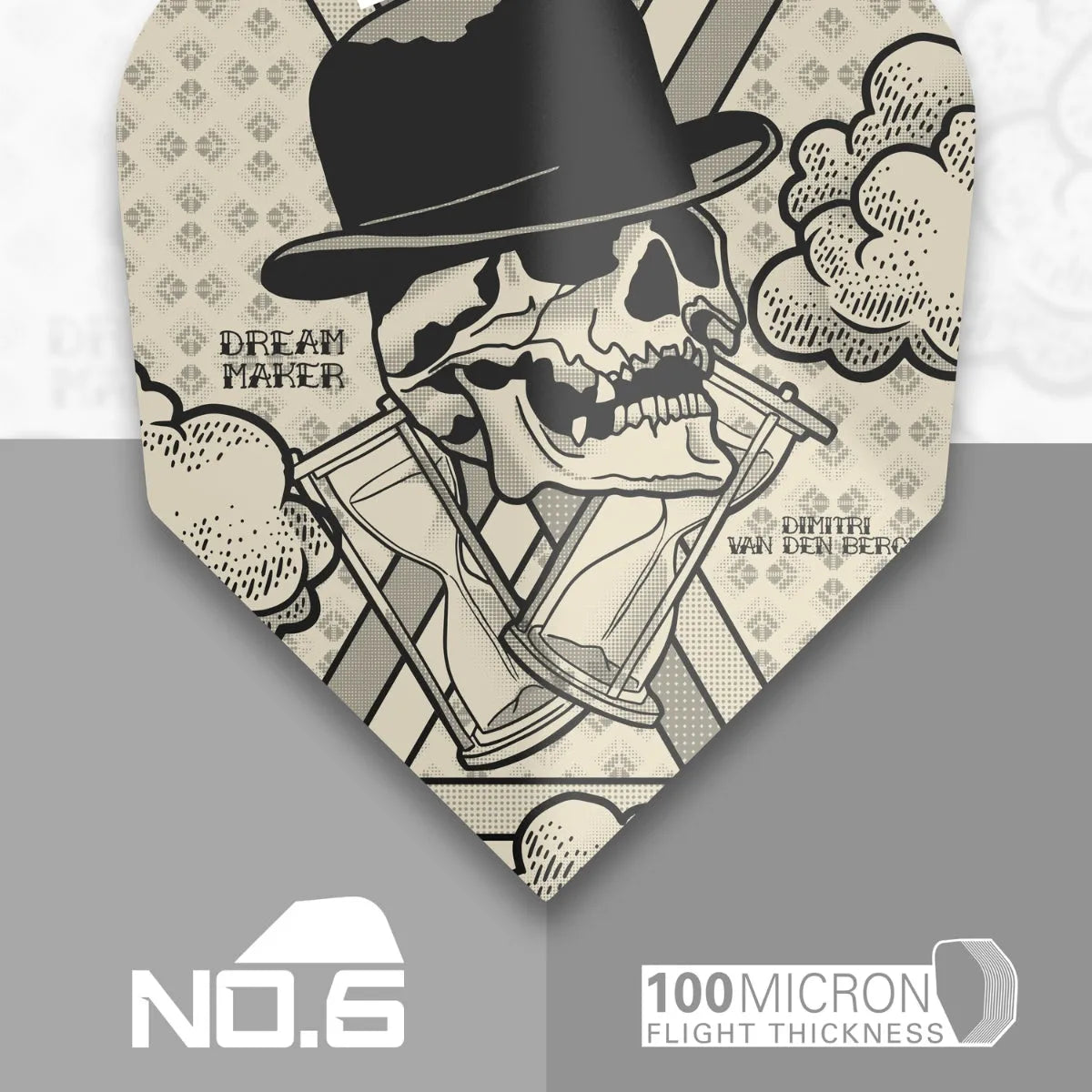 Target Darts Dimitri Van Den Bergh Ink No6 Flights x3 Sets