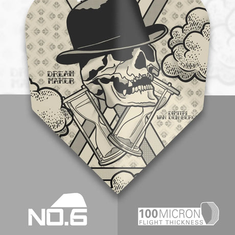 Target Darts Dimitri Van Den Bergh Ink No6 Flights x3 Sets