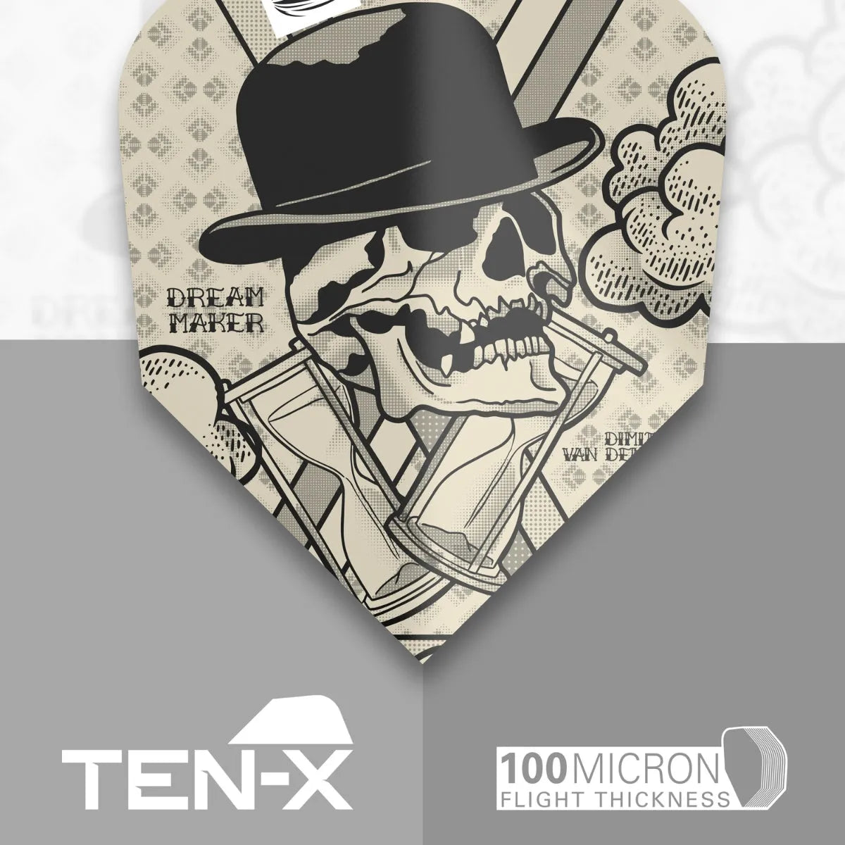 Target Darts Dimitri Van Den Bergh Ink TENX Flights x3 Sets