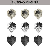 Target Darts Dimitri Van Den Bergh Ink TENX Flights x3 Sets