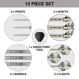 Target Darts Exo SP03 90% Tungsten Steel Tip Darts