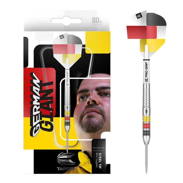 Target Darts Gabriel Clemens 80% Tungsten Steel Tip Darts-1-22 GRAM-Premier Darts