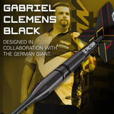 Target Darts Gabriel Clemens Black 90% Tungsten Steel Tip Darts