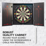 Target Darts Gabriel Clemens Cabinet & Board Set
