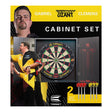 Target Darts Gabriel Clemens Cabinet & Board Set