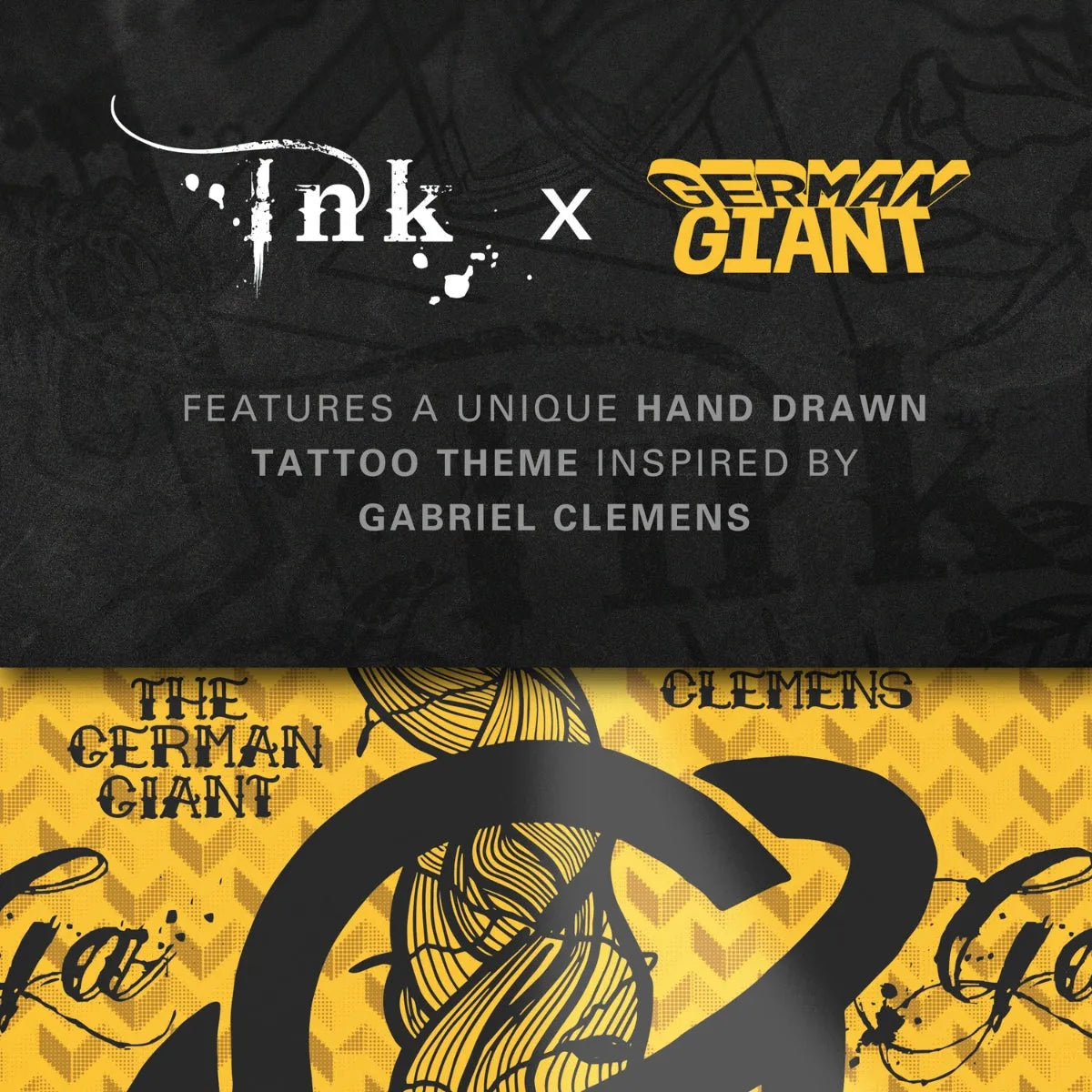 Target Darts Gabriel Clemens Ink Flight & Shaft Kit