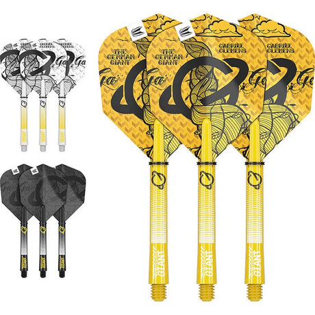 Target Darts Gabriel Clemens Ink Flight & Shaft Kit