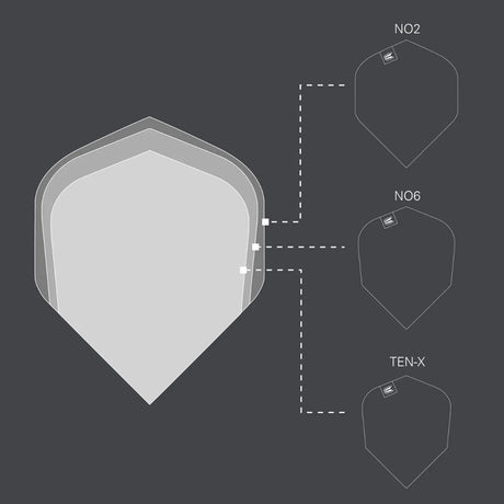 Target Darts Gabriel Clemens Ink No2 Flights x3 Sets
