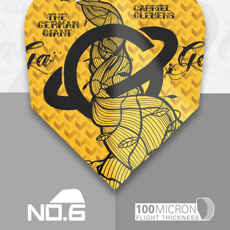 Target Darts Gabriel Clemens Ink No6 Flights x3 Sets