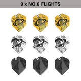 Target Darts Gabriel Clemens Ink No6 Flights x3 Sets