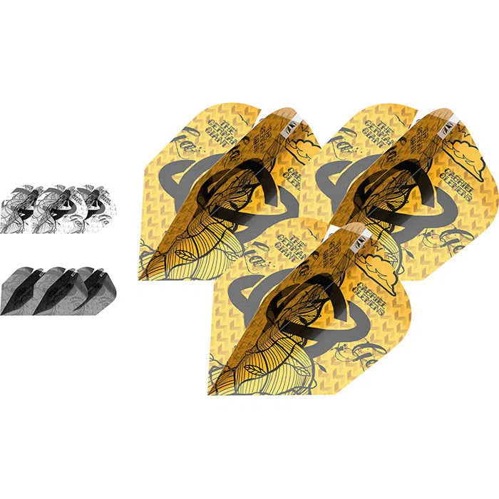 Target Darts Gabriel Clemens Ink No6 Flights x3 Sets