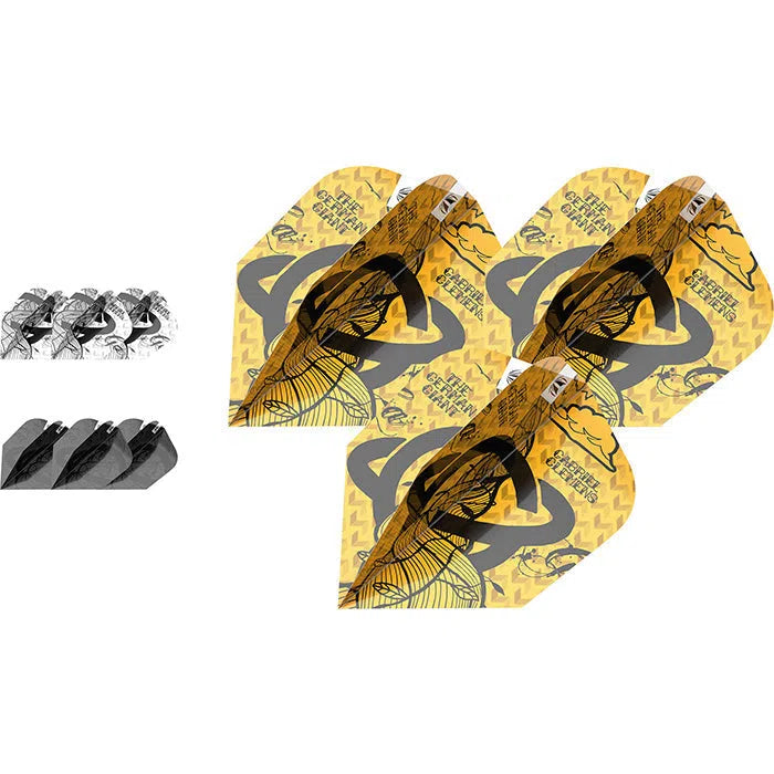 Target Darts Gabriel Clemens Ink TEN-X Flights x3 Sets