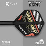 Target Darts Gabriel Clemens K-Flex Flight System No2