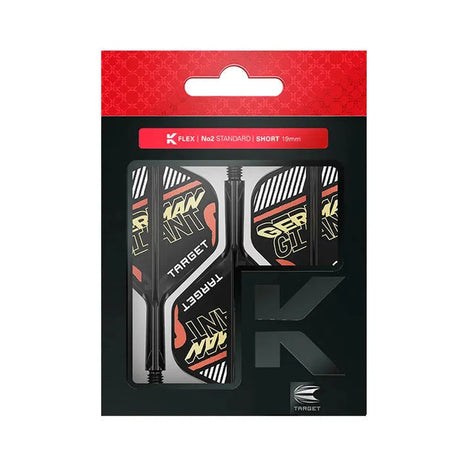 Target Darts Gabriel Clemens K-Flex Flight System No2