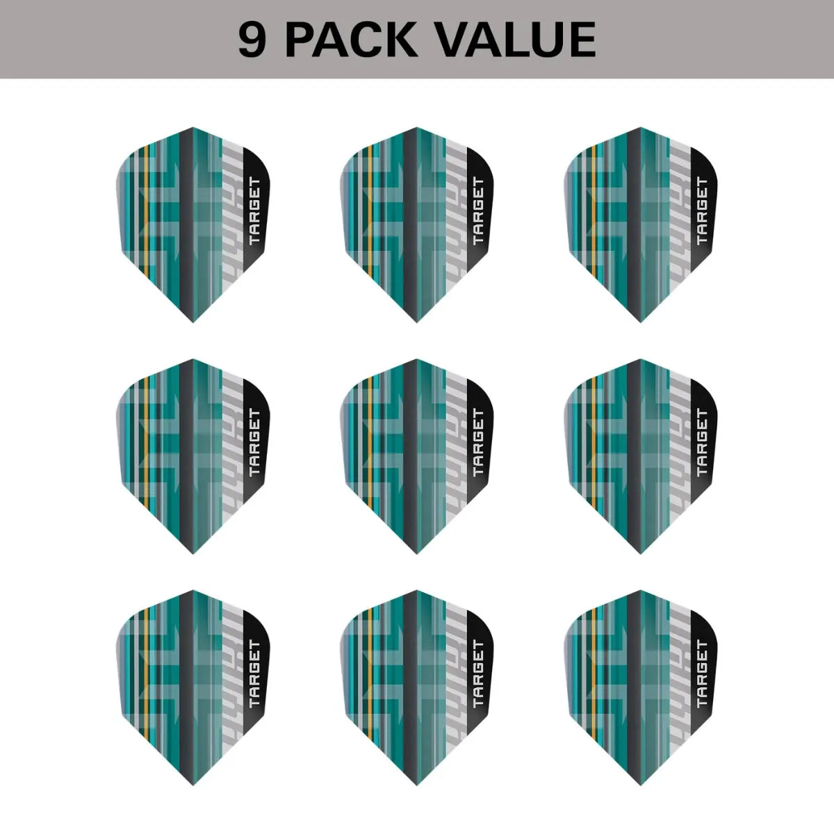 Target Darts Hydro Pro Ultra No6 Dart Flights x3 Sets