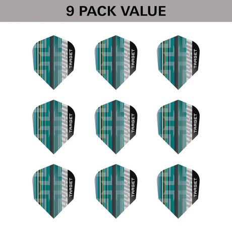 Target Darts Hydro Pro Ultra No6 Dart Flights x3 Sets