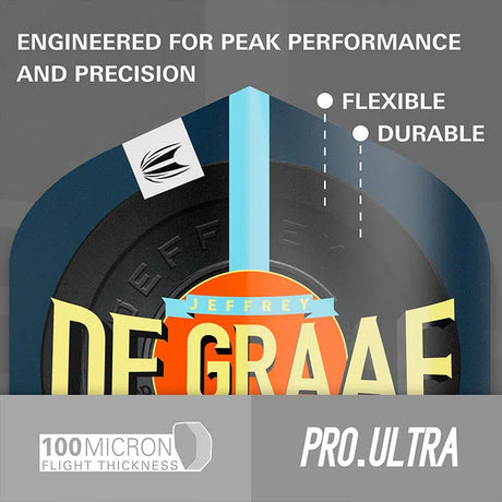 Target Darts Jeffrey De Graaf G1 Pro Ultra No2 Dart Flights x3 Sets