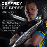 Target Darts Jeffrey De Graaf SP 90% Tungsten Steel Tip Darts