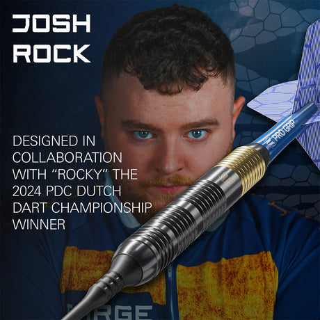 Target Darts Josh Rock Brass Soft Tip Darts